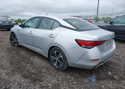 2021 Nissan Sentra Sv Xtronic Cvt z USA, uszkodzony, nr VIN 3N1AB8CV2MY304689